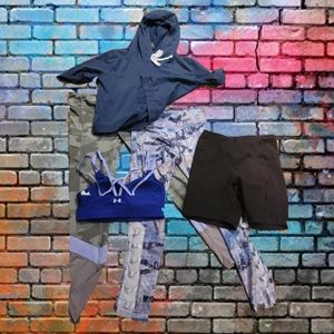 Girls size 10/12 workout bundle